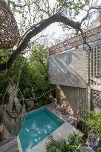 Bazén v ubytování Casa Coyote Tulum nebo v jeho okolí