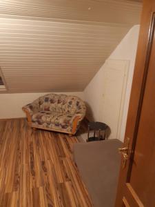 Un lugar para sentarse en Appartement Ferienwohnung LANG