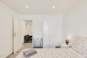 Posteľ alebo postele v izbe v ubytovaní Appartement Gare St Charles Vieux Port 10 Personnes