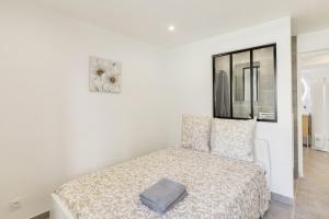Posteľ alebo postele v izbe v ubytovaní Appartement Gare St Charles Vieux Port 10 Personnes