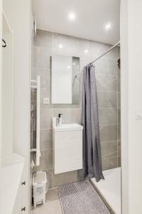 Kúpeľňa v ubytovaní Appartement Gare St Charles Vieux Port 10 Personnes