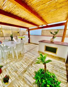 Balkón alebo terasa v ubytovaní Casa vacanza vista mare
