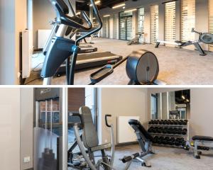 Posilňovňa alebo fitness centrum v ubytovaní Hello Polanki Aqua Park Premium