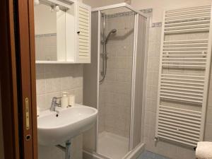 Koupelna v ubytování Casa Dalja