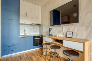Η κουζίνα ή μικρή κουζίνα στο Princess Milena Apartments - Studio Balsa +10 φωτογραφίες