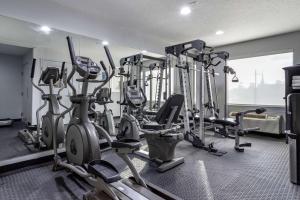 Fitness centrum a/nebo fitness zařízení v ubytování Best Western Plus Orange County