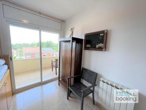 Televízia a/alebo spoločenská miestnosť v ubytovaní Ático Green , con Piscina , Barbacoa y parking