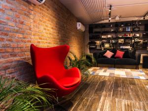 พื้นที่นั่งเล่นของ Hotel NEXT