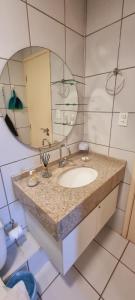 Koupelna v ubytování Gran Lençóis Flat Residence