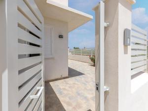 A balcony or terrace at Detached villa with air conditioning