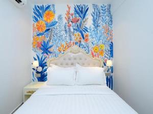 Postel nebo postele na pokoji v ubytování Hotel de Art USJ 21