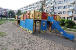 Detský kútik v ubytovaní Uroczy Apartament- Kołobrzeg