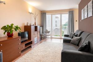 Posezení v ubytování Apartament Słoneczny Wylotowa