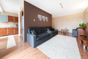 Kuchyň nebo kuchyňský kout v ubytování Apartament Słoneczny Wylotowa