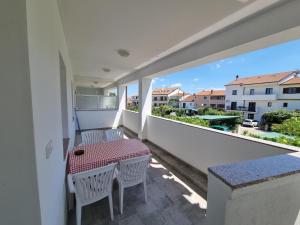 Balkon lub taras w obiekcie Apartments Palaziol