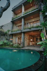 Bazén v ubytování LASTANA SUITE UBUD nebo v jeho okolí
