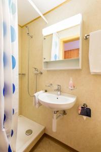 Koupelna v ubytování Seehotel Sternen