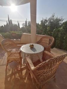 Balkón alebo terasa v ubytovaní La casa del sole (arcomagno San Nicola Arcella)