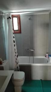 Kamar mandi di Cosy house Stratoni Chalkidiki 300m from beach