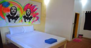 Llit o llits en una habitació de The Funky Village