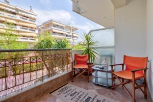 Balkón nebo terasa v ubytování East City Living Apt - Netflix, Vesta Philoxenia