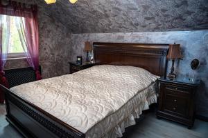Postel nebo postele na pokoji v ubytování Villa ROYAL CLUB 13