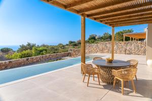 Balkón alebo terasa v ubytovaní Summer Breeze Villa