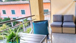 A balcony or terrace at Dolce Blu Sirmione