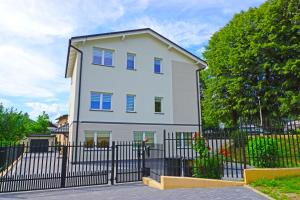 Budynek, w którym mieści się apartament