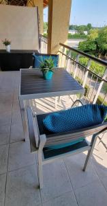 A balcony or terrace at Dolce Blu Sirmione