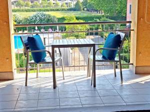 A balcony or terrace at Dolce Blu Sirmione