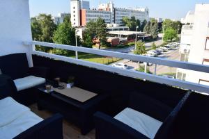 Ein Balkon oder eine Terrasse in der Unterkunft Zagreb4you Apartments