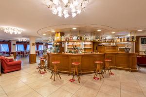 Lounge nebo bar v ubytování Hotel Pineta Campi