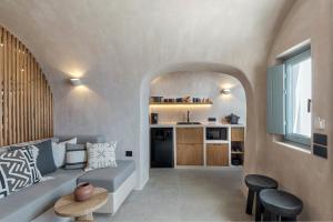 Köök või kööginurk majutusasutuses The Exotic Cave Suite