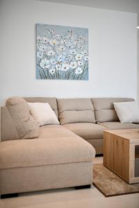 Posezení v ubytování "Babe" Beachfront Residence