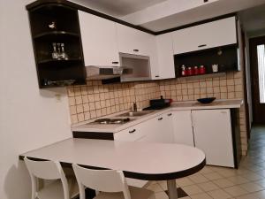 Kuchyň nebo kuchyňský kout v ubytování Marica - Studio Apartment