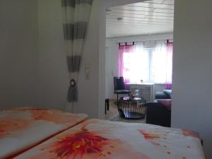 Postel nebo postele na pokoji v ubytování Ferienwohnung Relax