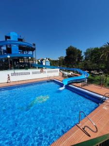 a swimming pool on a cruise ship at Benalbeach Playa in Benalmádena