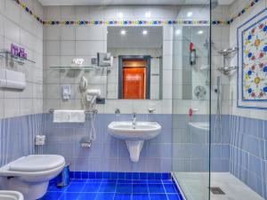 Koupelna v ubytování Hotel Olimpo le Terrazze