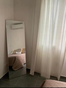 Kylpyhuone majoituspaikassa Superbe appartement Corte