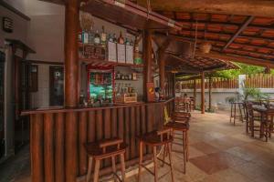 Restaurace v ubytování Pousada Carcará
