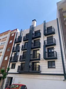 Budova, v ktorej sa apartmán nachádza