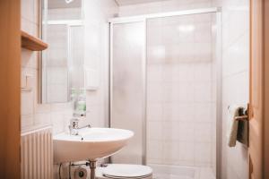 Kúpeľňa v ubytovaní Chalet Ulten