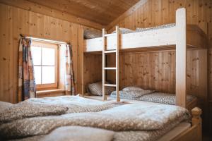 Posteľ alebo postele v izbe v ubytovaní Chalet Ulten
