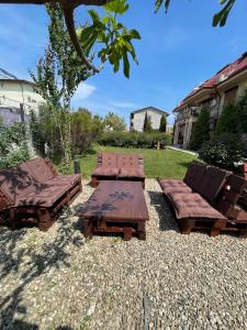 Zahrada ubytování Ametist Casa Leului