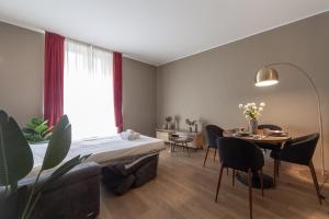 A bed or beds in a room at Moscova 50
