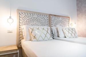 Postel nebo postele na pokoji v ubytování Hotel Brennero