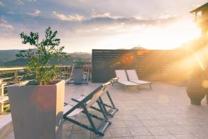 Balkón alebo terasa v ubytovaní 9 Luxury Rooms