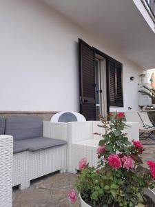 Posezení v ubytování B&B Quattro Lune