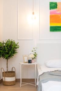 Postel nebo postele na pokoji v ubytování Sweet rooms